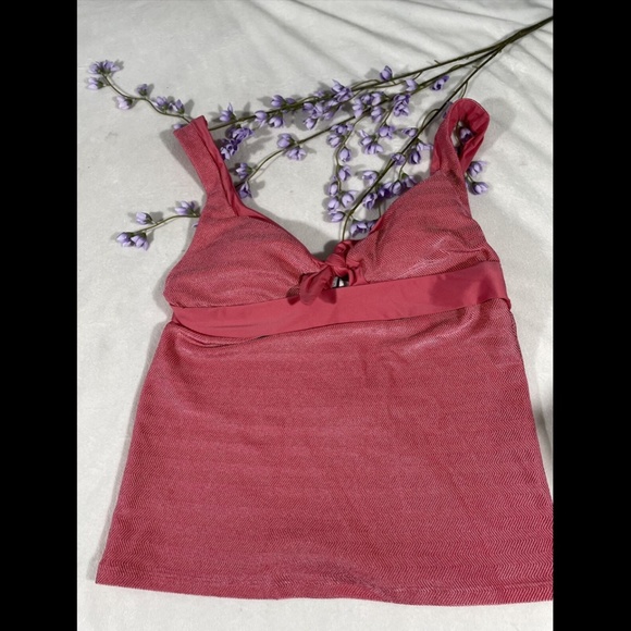 NEW $78 Becca Canyon Mesa Tankini Top [ SZ Large ]‎ - Picture 5 of 11
